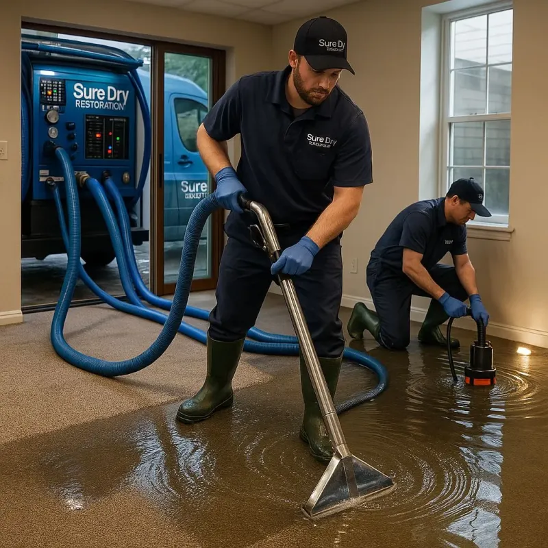 Water Extraction and Removal process in Uniontown, PA